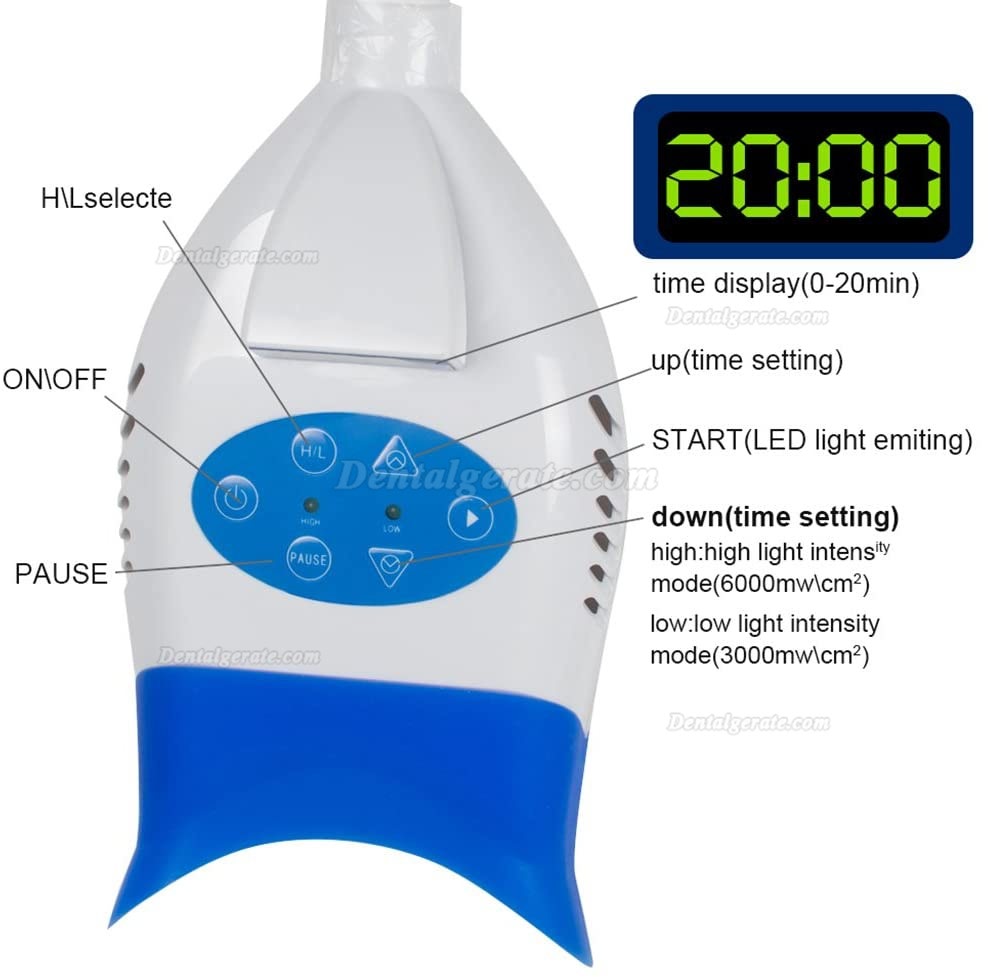 Dental Whitening Bleaching Zahnaufhellung Bleichen LED Licht Lampe Beschleuniger